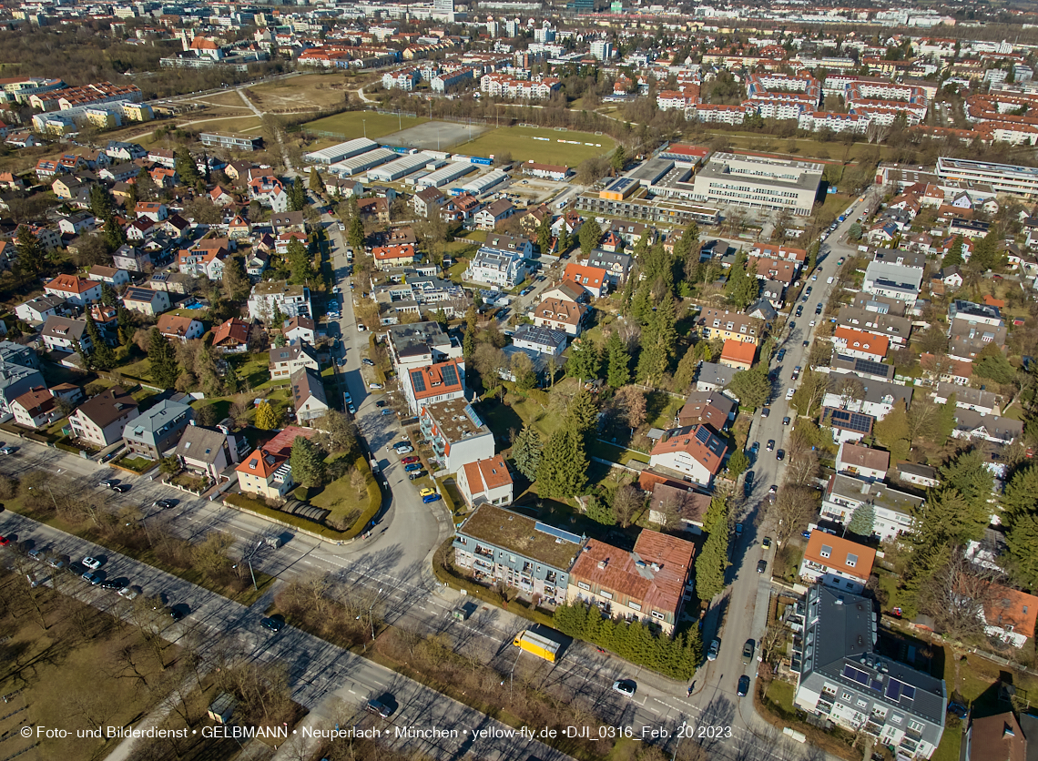 20.02.2023 -  der verschwundene Hachinger Bach in Neuperlach und Berg am Laim